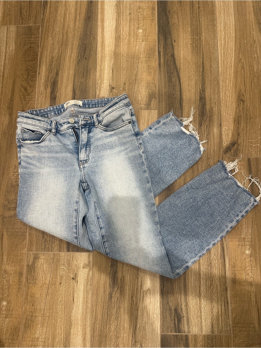 BKE Payton Cropped Straight Jeans